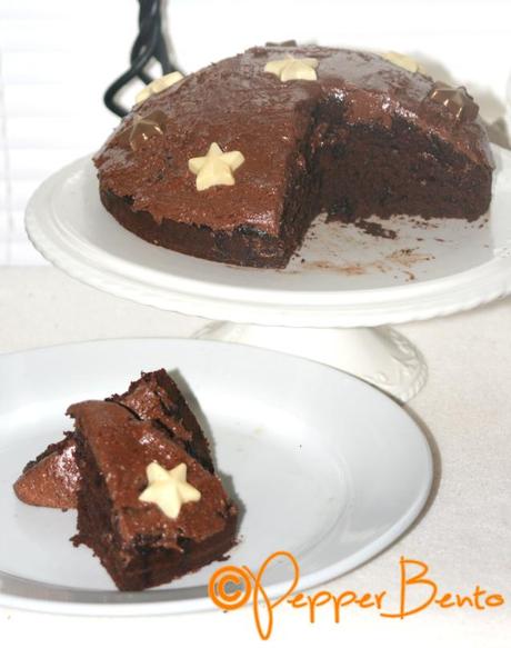 Gooey Eggless Chocolate Cake S