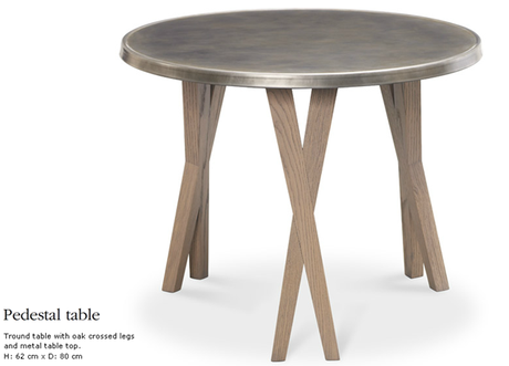 pedestal table