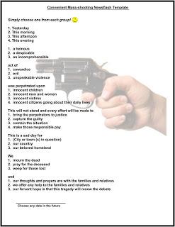 The mass shooting template