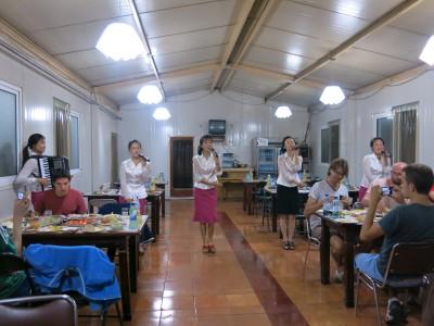 Thirsty Thursdays: My Top 5 Bars in Pyongyang, North Korea korean dancing in lamb barbecue restaurant