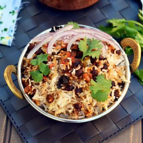 Qabooli Biryani (Hyderabadi Chana dal Biryani) Qabooli Biryani (Hyderabadi Chana dal Biryani)