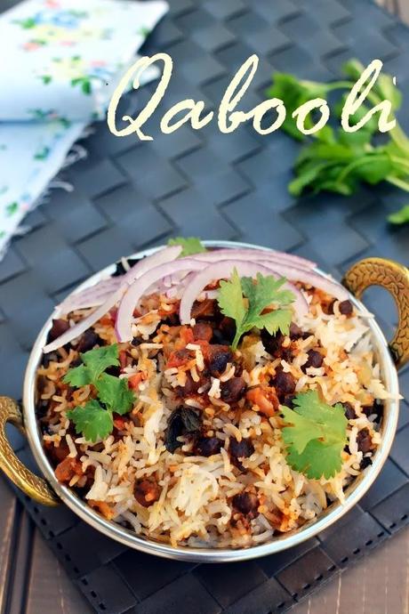 Qabooli Biryani (Hyderabadi Chana dal Biryani) Qabooli Biryani (Hyderabadi Chana dal Biryani)