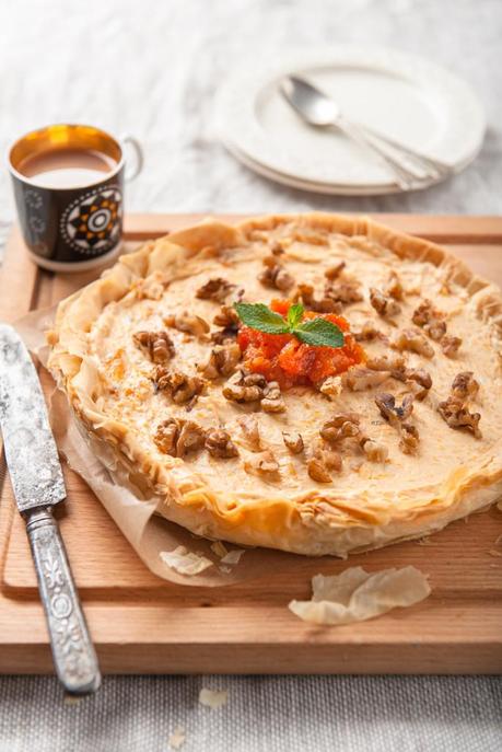 Candied Pumpkin Jam and Labneh Cheesecake WinterRecipes-41