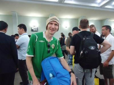 World Borders: Flying from Beijing to Pyongyang, North Korea jonny blair pyongyang airport