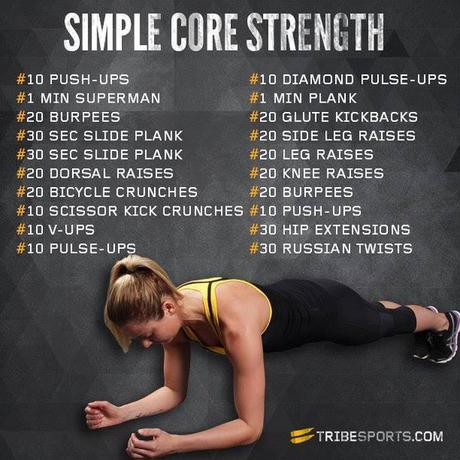 Simple Core Strength by TribeSports