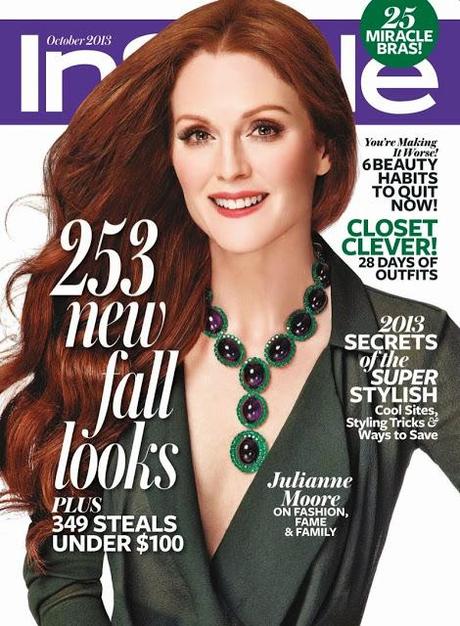 JULIANNE MOORE COVERS INSTYLE OCTOBER 2013 JULIANNE MOORE COVERS INSTYLE OCTOBER 2013