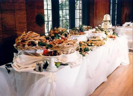 buffet for wedding
