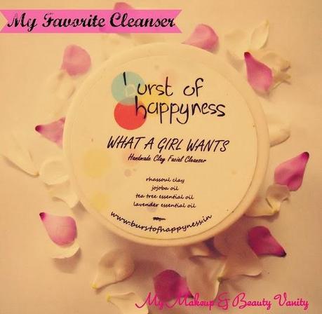 Burst Of Happyness What a Girl Wants Cleanser+best face wash+best cleanser for acne