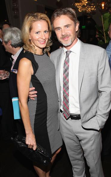 Sam Trammell and Missy Yager Variety and Women in Film Pre-Emmy Party Jonathan Leibson Getty