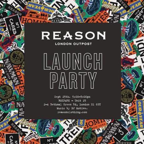 Launch Party @ Reason London Outpost Clothes