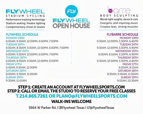 Be Our Guest: FREE Week of Open House Classes at FlyBarre and Flywheel Plano