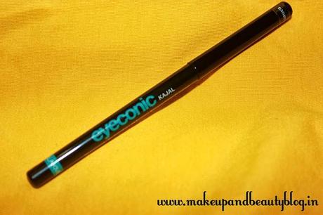 Lakme Eyeconic Kajal - Swatch and Review