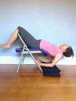 Featured Pose: Chair Shoulderstand Featured Pose: Chair Shoulderstand