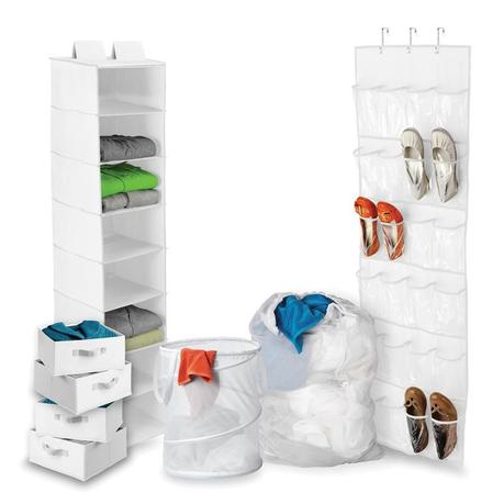 8-Piece Room and Laundry Organizer