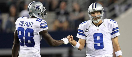 Dez Bryant and Tony Romo - Dallas Cowboys 2013