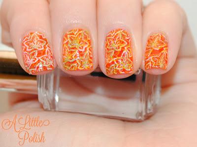 Falling For Nail Art Challenge: Crunchy Leaves Falling For Nail Art Challenge: Crunchy Leaves