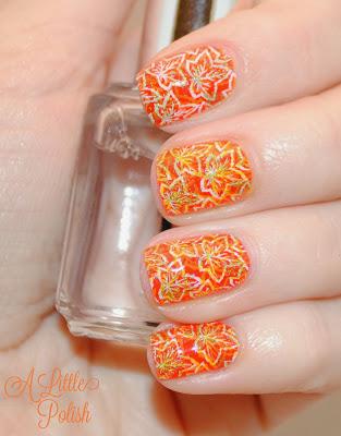 Falling For Nail Art Challenge: Crunchy Leaves Falling For Nail Art Challenge: Crunchy Leaves