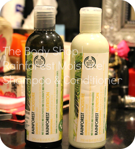 The Body Shop Rainforest Shampoo & Conditioner | Hair Product Review