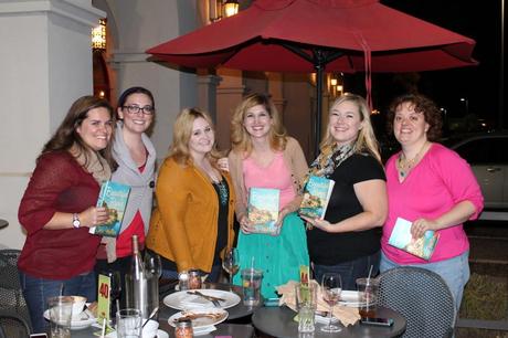 Our First Ever Book Club! Hannah, Jen, Justine, Me, Bekah, and Rebekah (Leah missed the picture when she had to leave a little early, sorry Leah!)