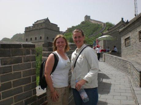 Sisters on the Great Wall (c) KC Saling, 2008