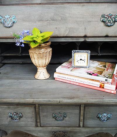 Driftwood Weathered Wood Highboy Driftwood highboy