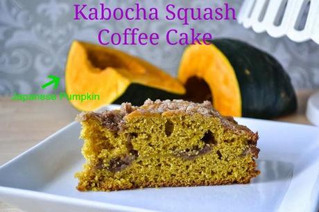 Kabocha Squash Coffee Cake