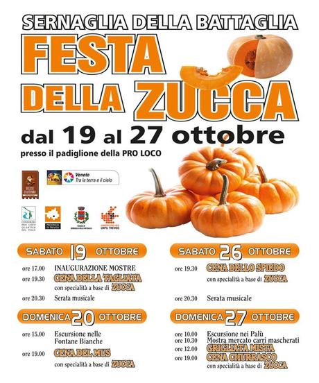 the pumpkin festivals in Italy, October 2013