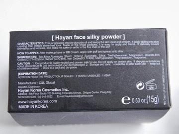 REVIEW | Hayan Face Silky Powder No.23 REVIEW | Hayan Face Silky Powder No.23