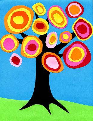 Kandinsky Fall Tree Tutorial