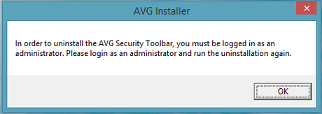 AVG secure searchbar