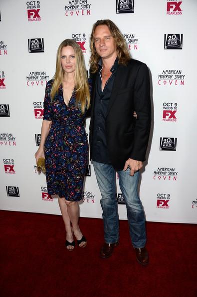 Kristin Bauer van Straten and Abri van Straten Premiere Of FX's American Horror Story- Coven - Arrivals Frazer Harrison Getty Images