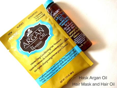 Hask Argan Oil and Hair Mask