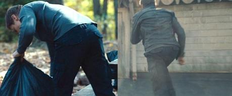 Aaron Cross’s Biker Jacket in The Bourne Legacy People say cargo pants are passé, but with both Aaron Cross and Dexter Morgan preferring them, I'm not so sure anymore...