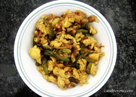 Spicy Capsicum Egg | Egg Recipe