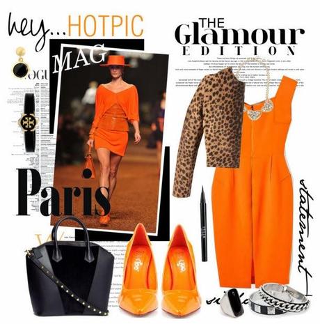Bold Fashion Statements:: The Orange Roland Mouret Watson Dress the roland mouret watson dress