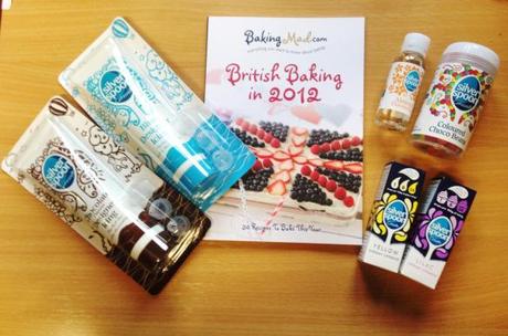 bakingmad gift set silver spoon designer icing color creator choco beans recipe book