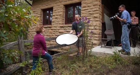 Environmental Portraits Photography Workshop Subject, assistants, and photographer