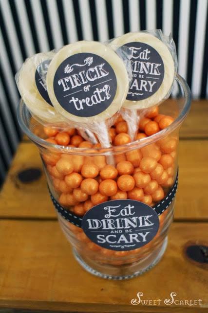 Eat, Drink and Be Scary, a Spooktacular Halloween Themed Party by Sweet Scarlet Designs