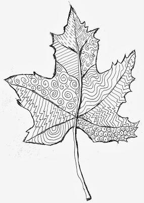 Patterned Leaf