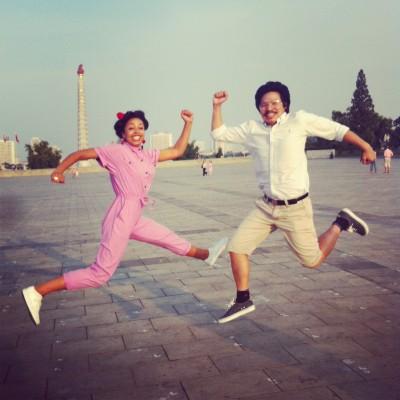 World Travellers: The Amazing Marawa, Globetrotting Hula Hoop Expert juche tower north korea marawa