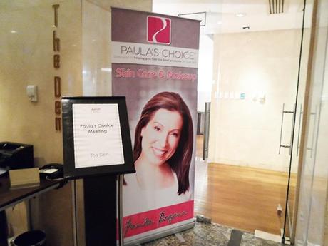 Paula's Choice Philippines Launch Entrance