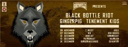 Cortonville Presents: Black Bottle Riot, Gingerpig & Tenement Kids