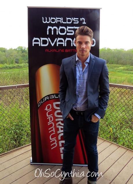 Josh Henderson talks about Duracell Quantum, Survivor and taking it all off