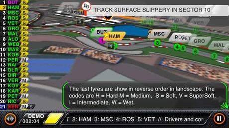 F1™ 2012 Timing App CP iphone