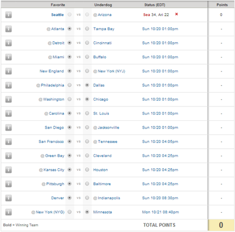 NFL Week 7 Picks! Phjoshua’s NFL Week 7 Picks