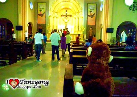 Wandering in Cainta’s Our Lady of Light Parish.