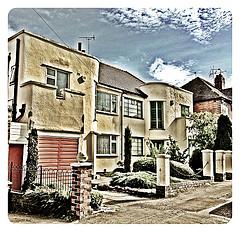 International style Art Deco house,Leicester#artdeco#Leicester#camera+ by davidearlgray