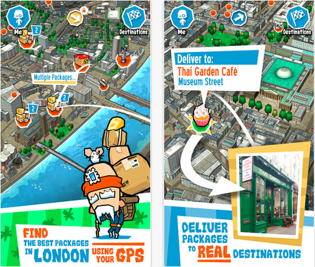 Recce – London iphone app