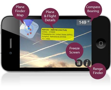 Plane Finder iphone app