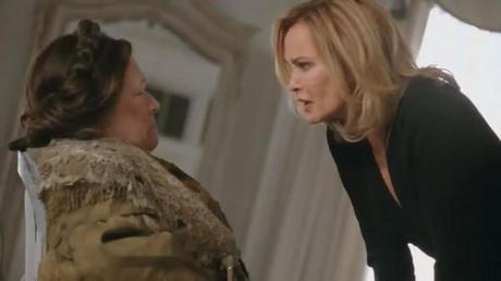 Kathy Bates and Jessica Lange as Madame Delphine LaLaurie and Fiona Goode in Episode 2 of 'American Horror Story: Coven'. Photo Credit: FX